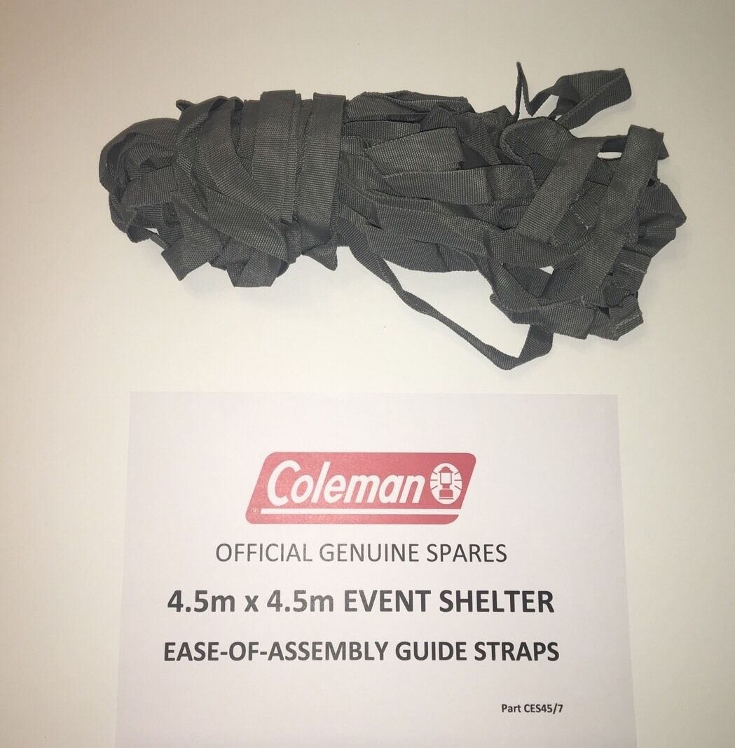 Coleman Event Shelter 4.5m x 4.5m Ground Straps Tapes Accessory