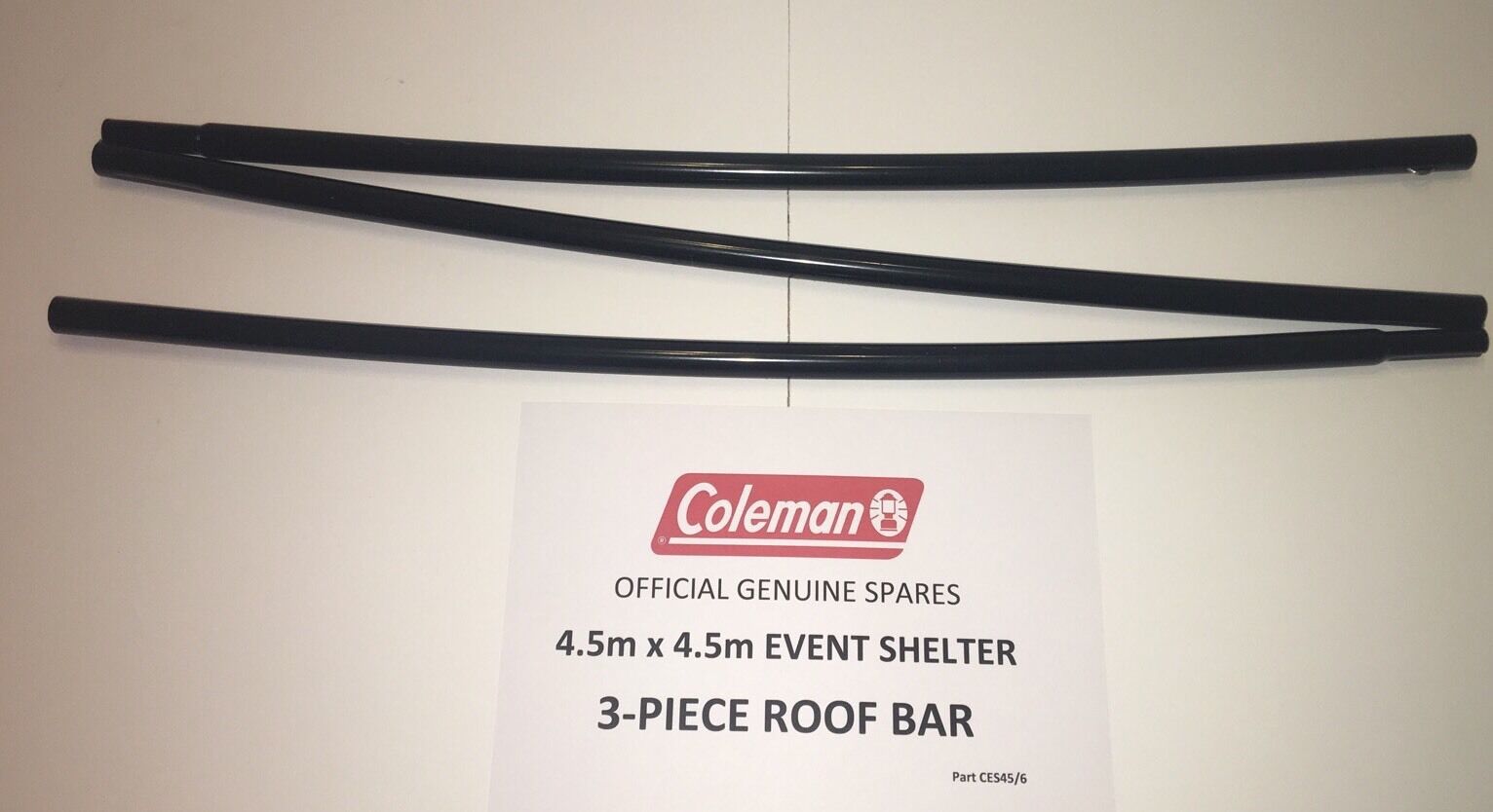 Genuine Coleman Event Shelter Spare New Poles Replacement Roof Part 4.5m x 4.5m