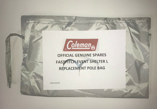 Genuine Coleman FASTPITCH Event Shelter L Spare Replacement Pole Bag - 3.65m