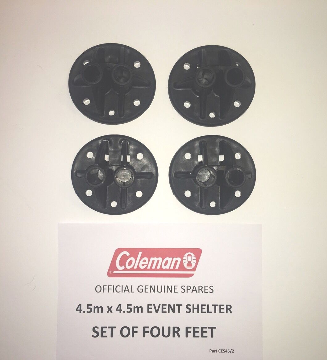 Genuine Coleman Event Shelter 15ft x 15ft Replacement Spare New Set of Four Feet