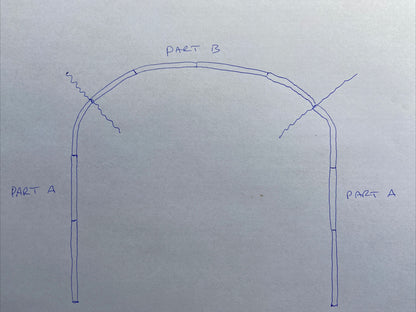 Genuine Spare Tent Pole For Vango Kura 600 Tent